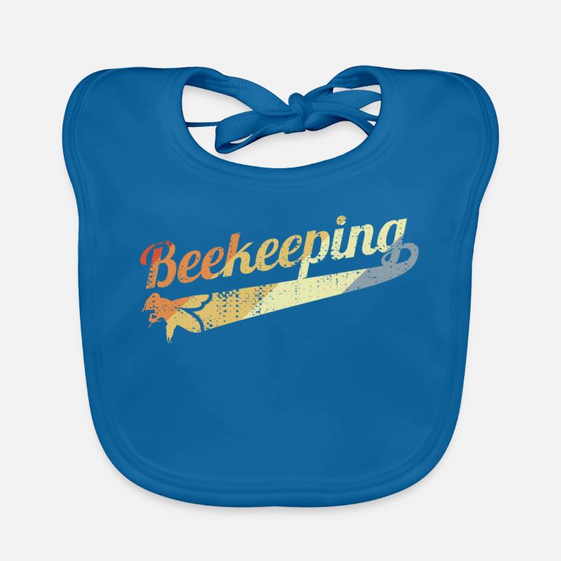Vintage Beekeeping Organic Baby Bibs