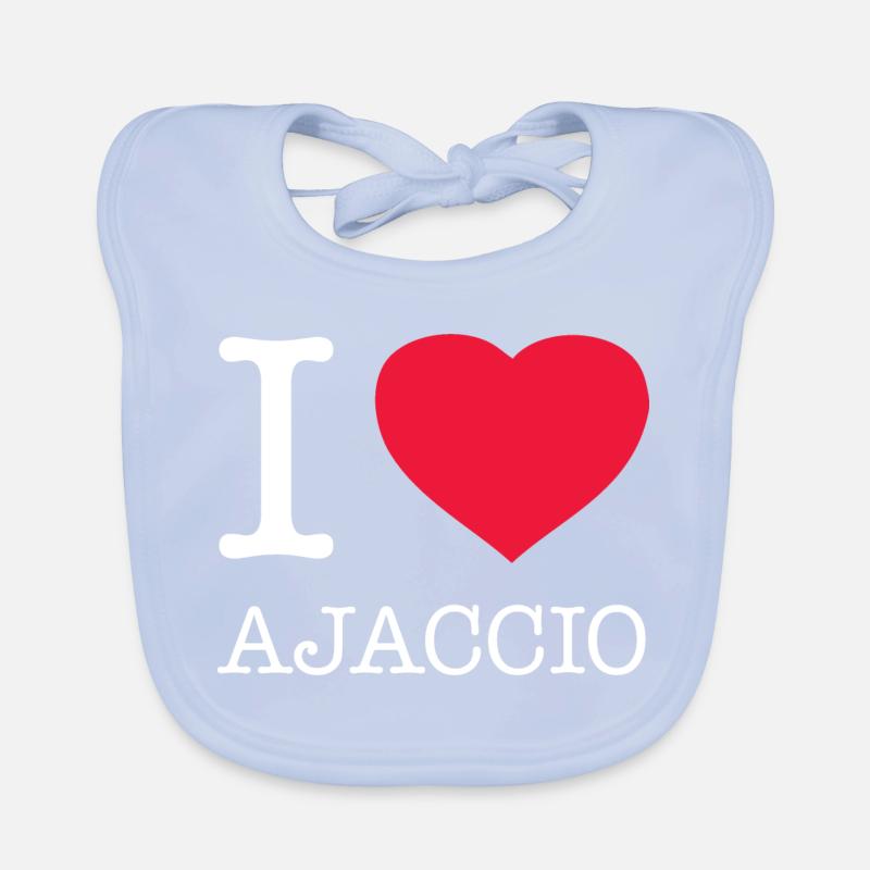 J’ADORE AJACCIO Bavoir bio Bébé