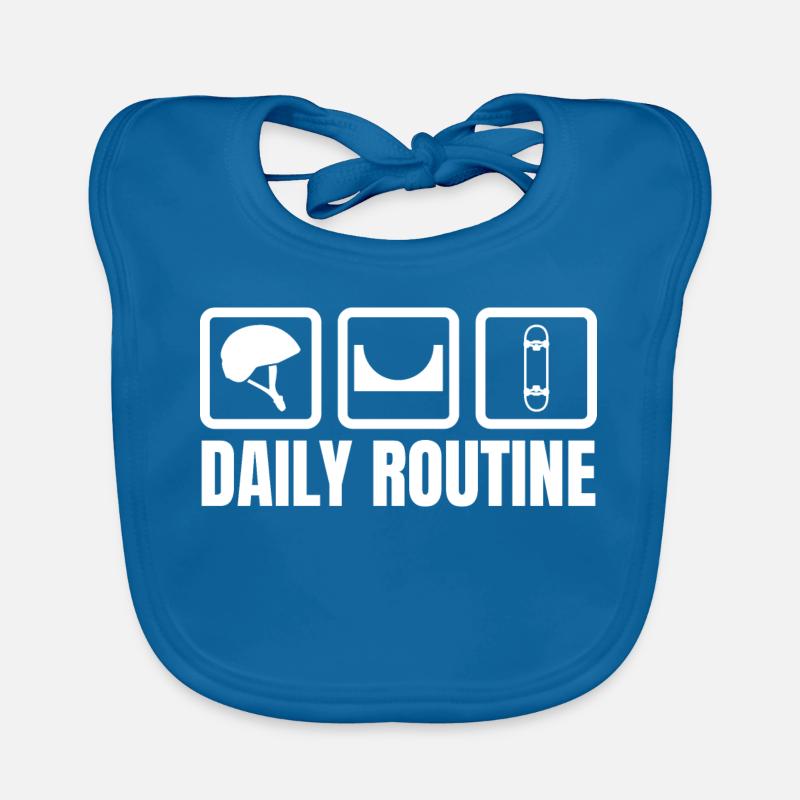Skater Routine Organic Baby Bibs