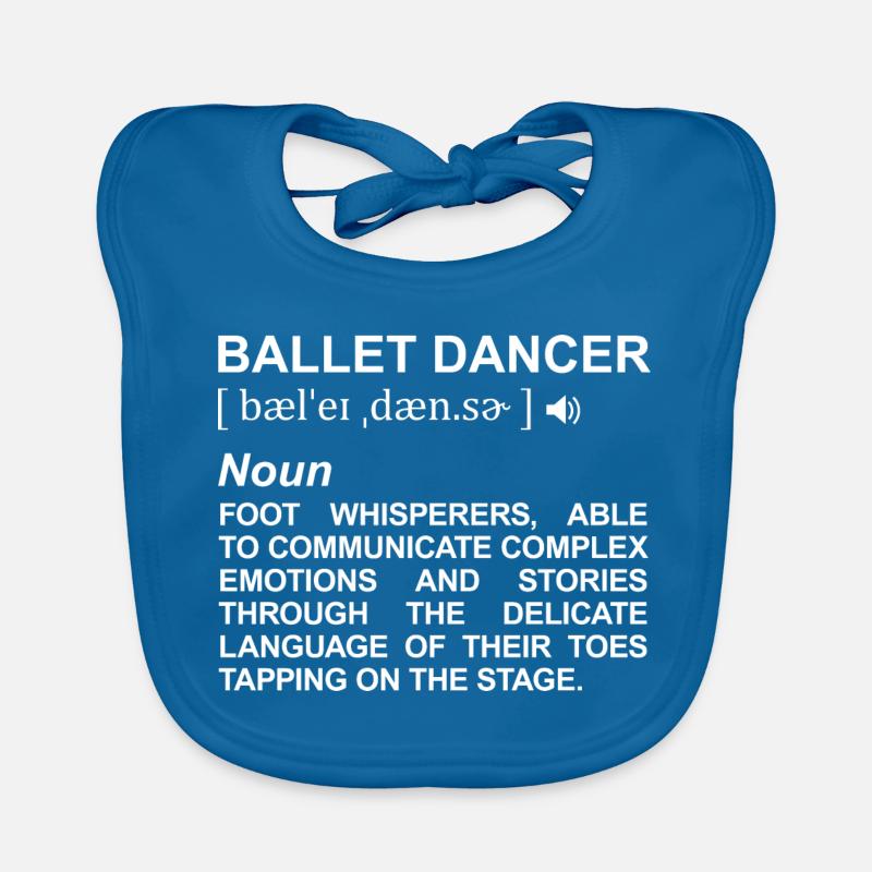 Définition de danseur de ballet Bavoir bio Bébé