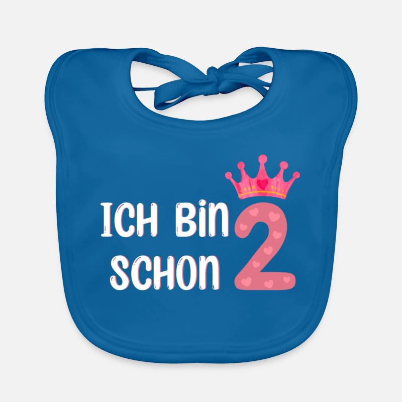 Ich bin schon 2 Baby Bio-Lätzchen