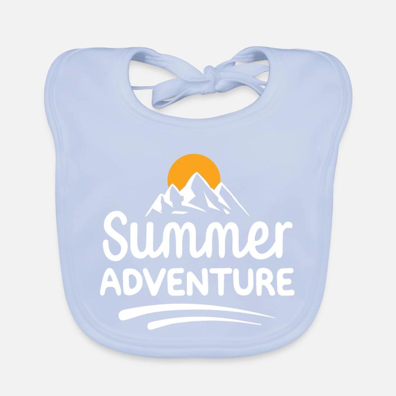 Aventure d’été Bavoir bio Bébé