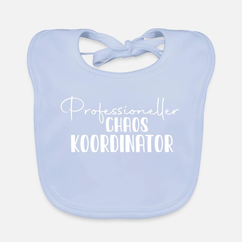 Professional Chaos Coordinator Organic Baby Bibs