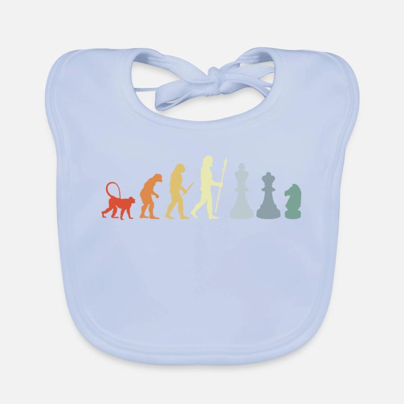 Chess Development Organic Baby Bibs