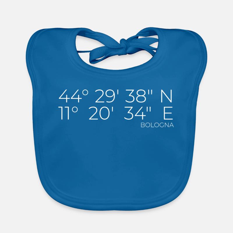 Coordinates: Bologna, Italy Organic Baby Bibs