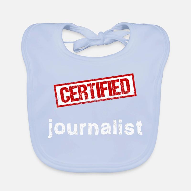 Journaliste Bavoir bio Bébé