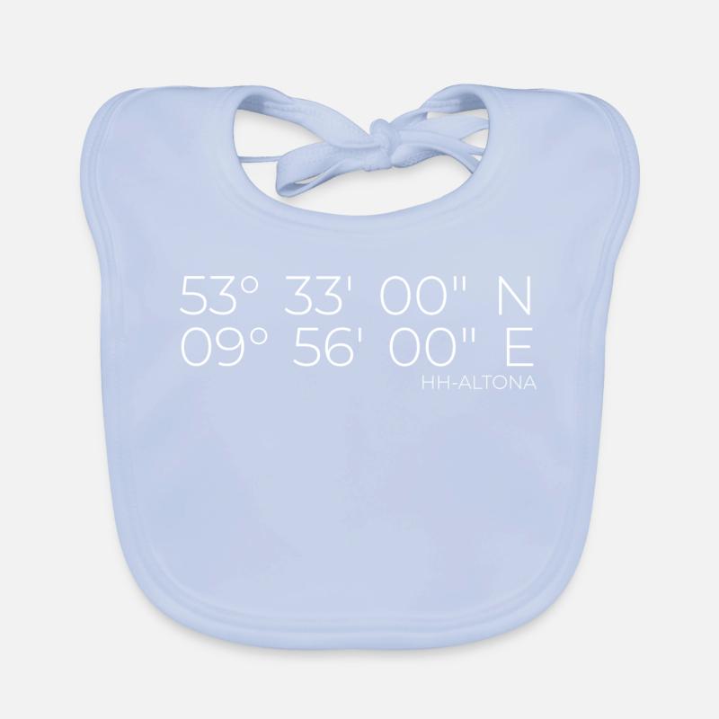 Coordinates Hamburg Altona Organic Baby Bibs