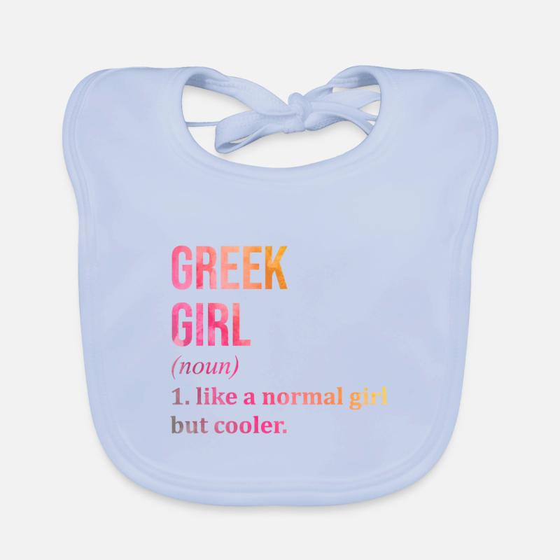 Greece Organic Baby Bibs