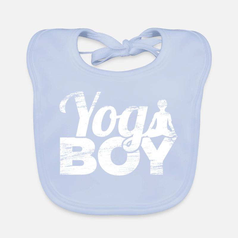 Yoga Boy Organic Baby Bibs