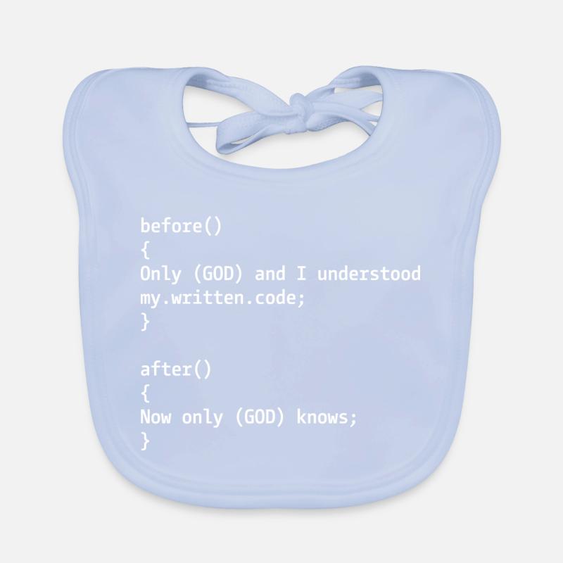 Programmer Joke Organic Baby Bibs