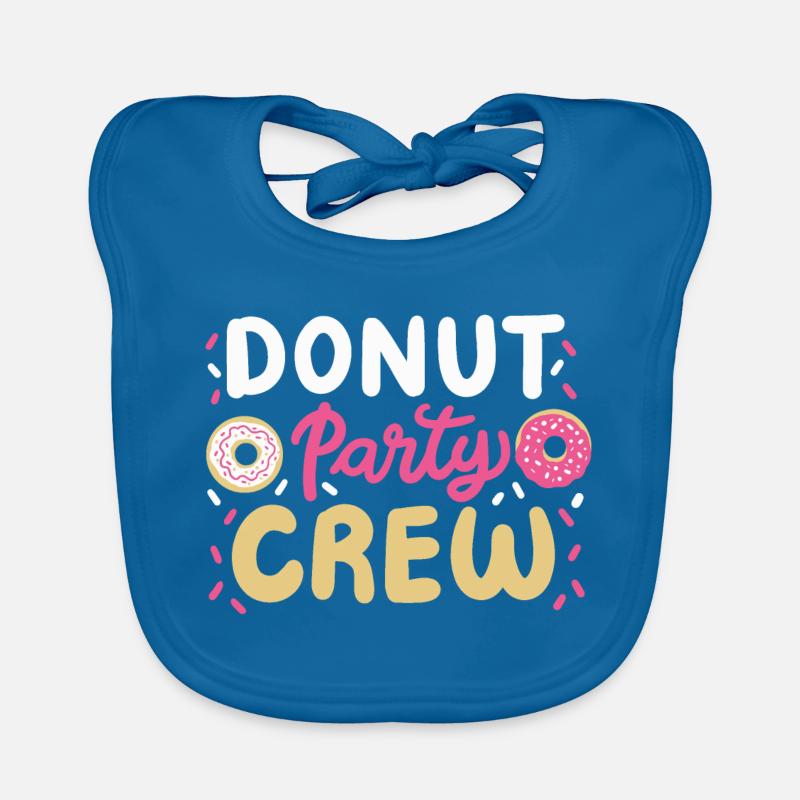 Donut-Party-Matching Baby Bio-Lätzchen