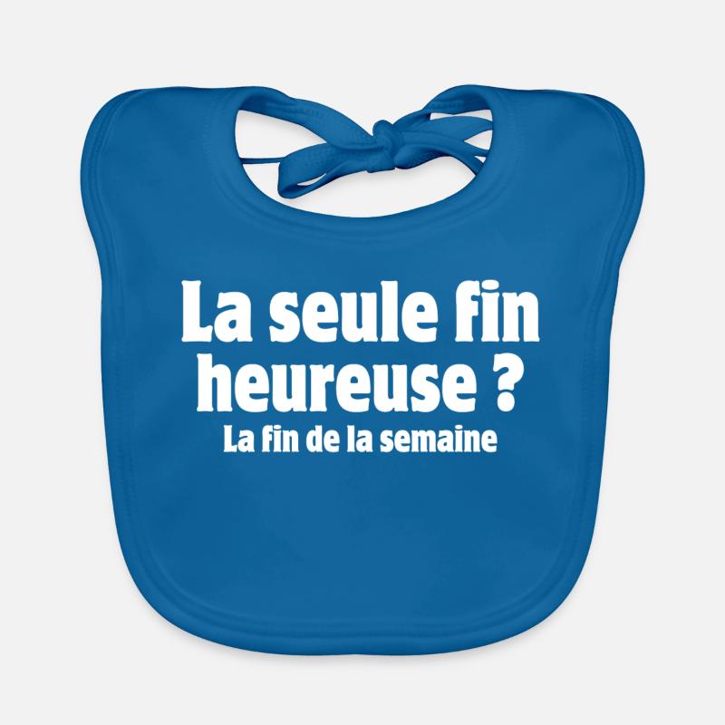 Work, Work, Weekend Organic Baby Bibs