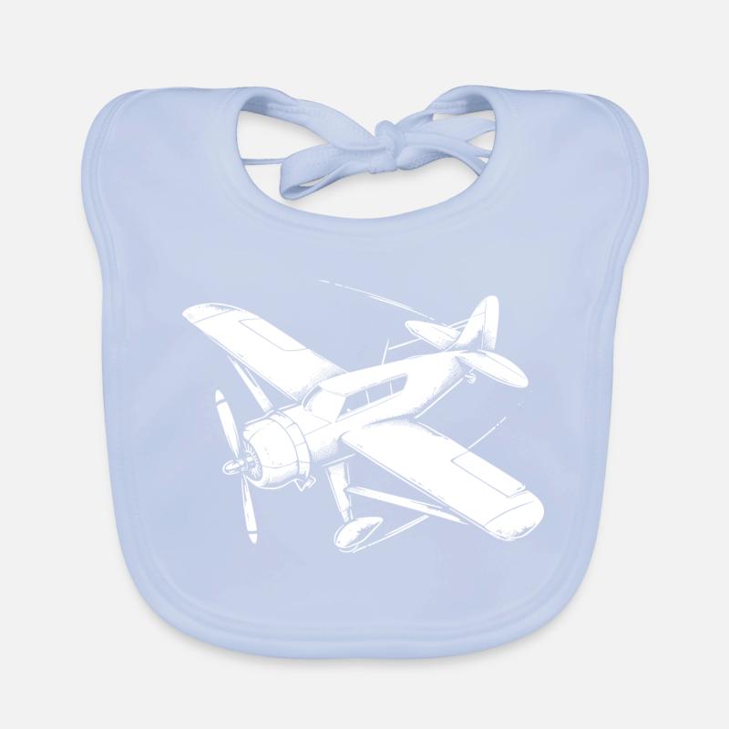 Dessin de plan d’hélice Bavoir bio Bébé