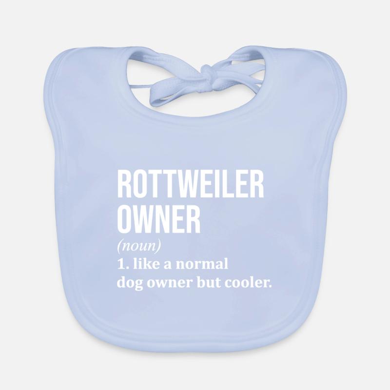 Rottweiler Bavoir bio Bébé