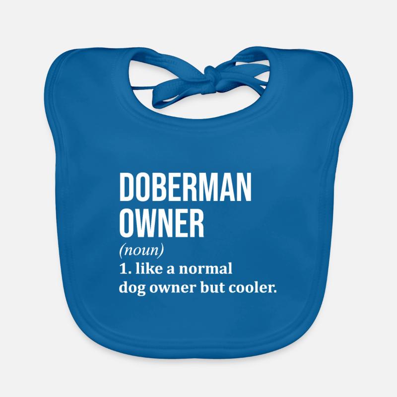 Doberman Bavoir bio Bébé