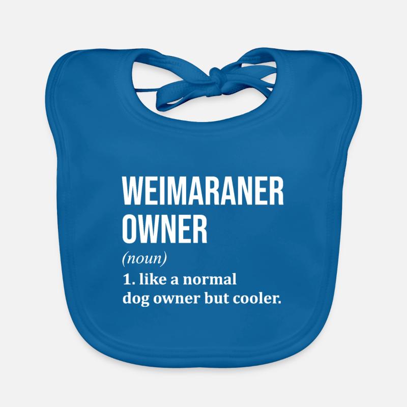 Weimaraner Bavoir bio Bébé