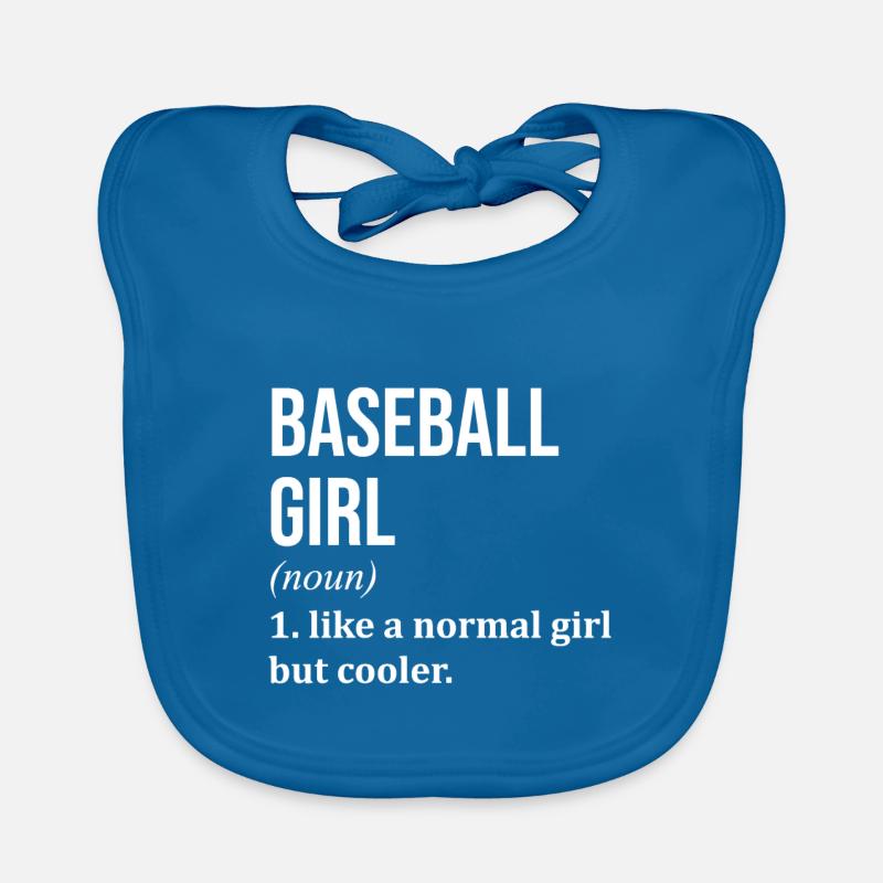 Baseball Organic Baby Bibs