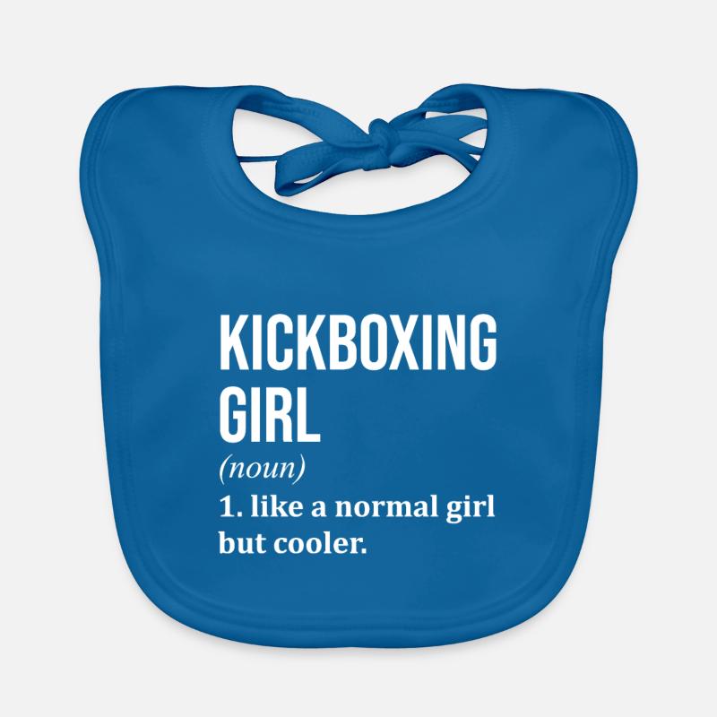 Kickboxen Baby Bio-Lätzchen