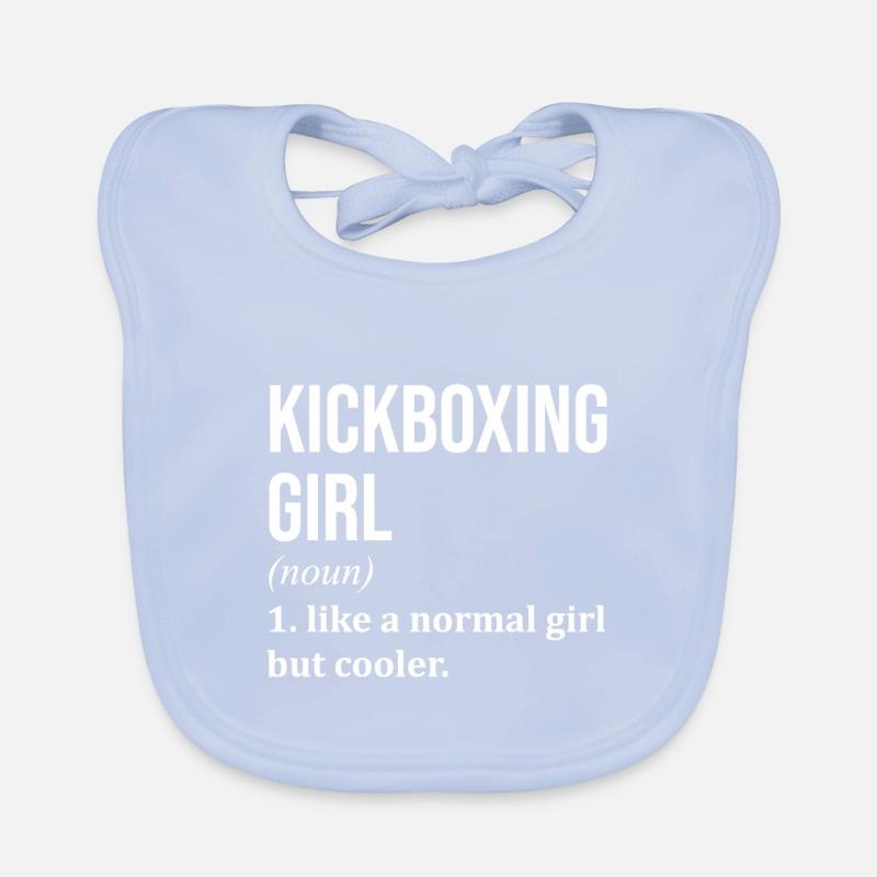Kickboxen Baby Bio-Lätzchen
