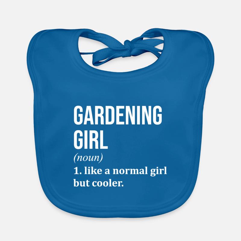 Gartenarbeit Baby Bio-Lätzchen