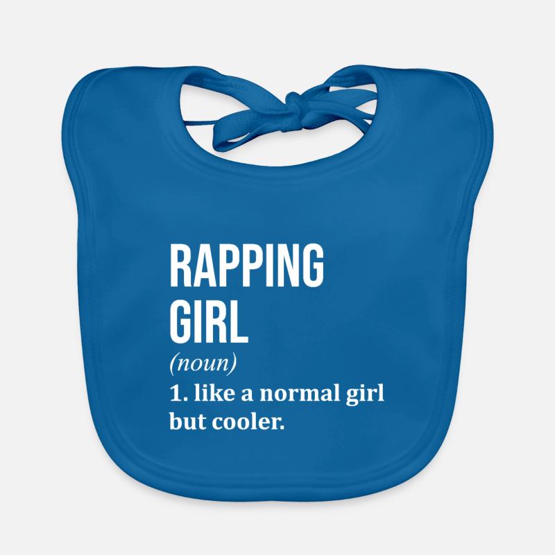 rappeur Bavoir bio Bébé