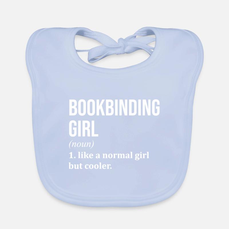 Bookbinding Organic Baby Bibs