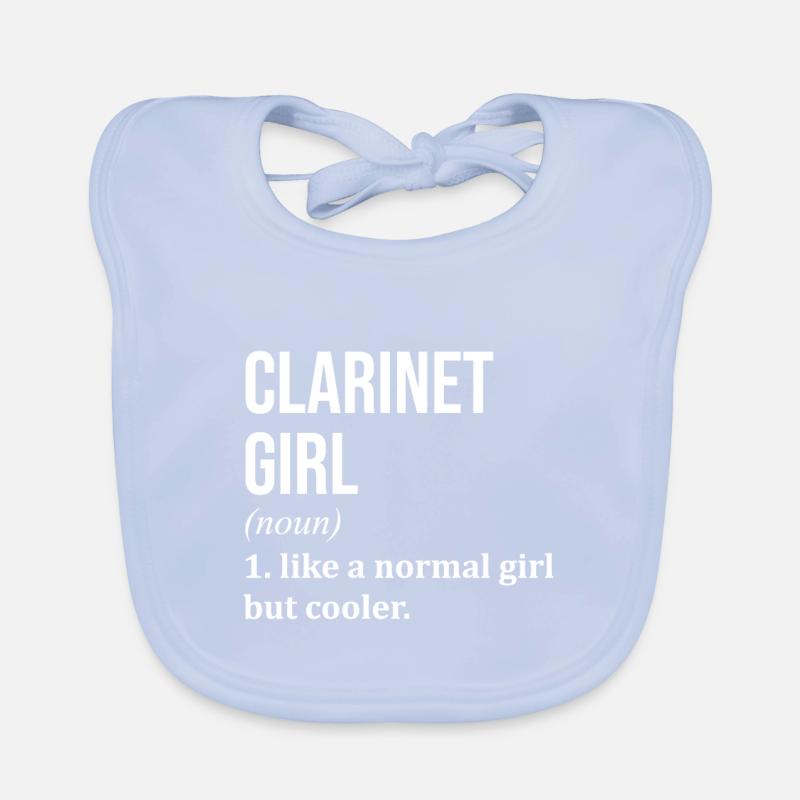 clarinette Bavoir bio Bébé