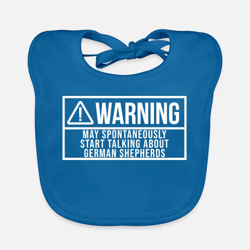 German Shepherd Organic Baby Bibs