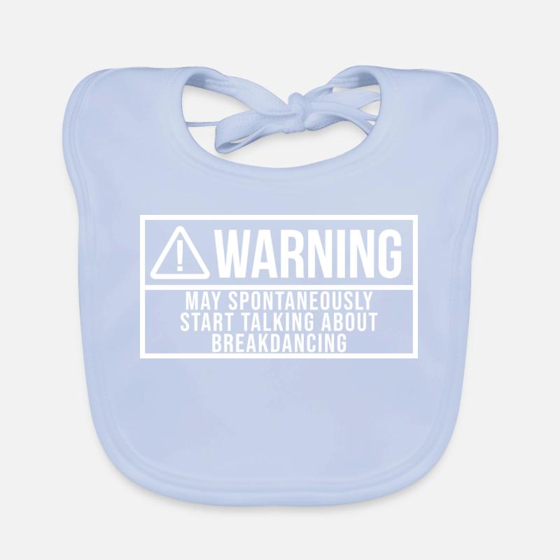 Break Dance Organic Baby Bibs
