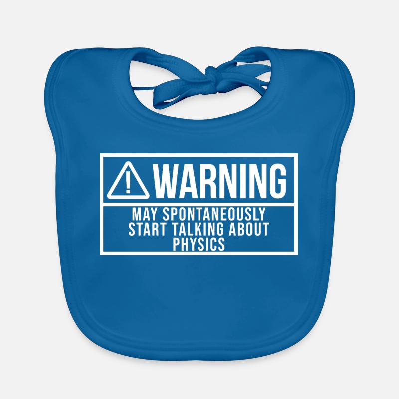 Physics Organic Baby Bibs