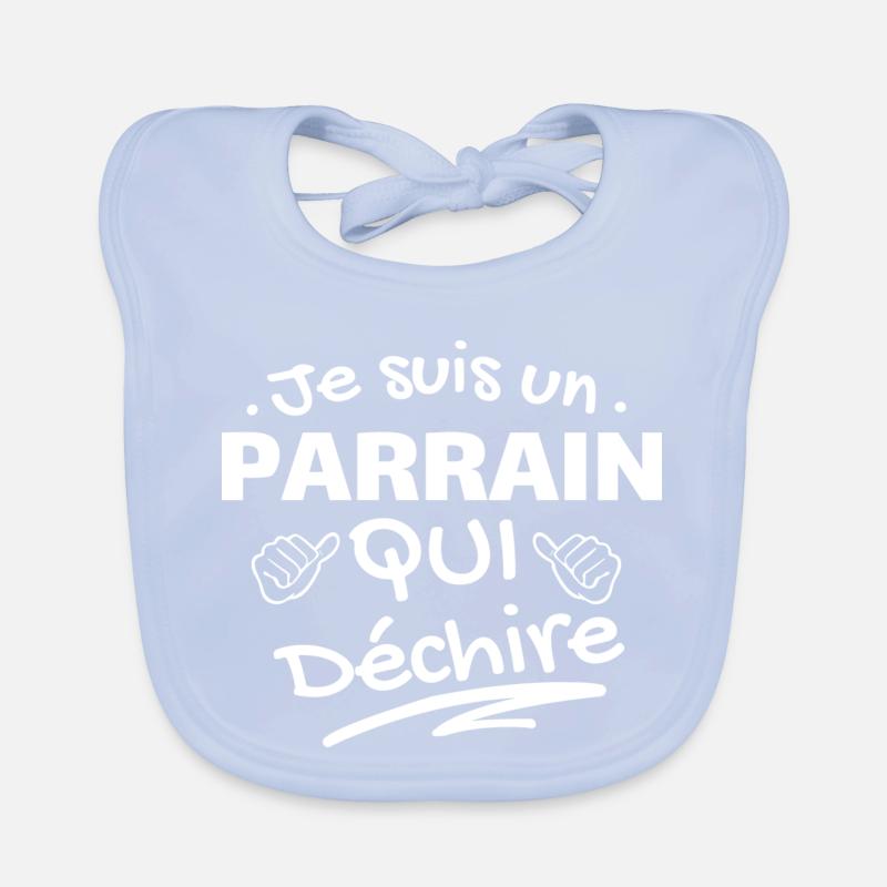 Humour et décontracté Bavoir bio Bébé