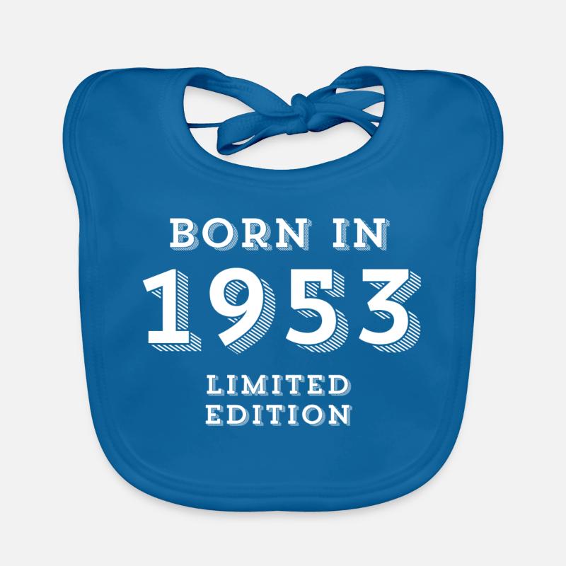 Geburtsdatum, Geburtsjahr, 1953 Baby Bio-Lätzchen