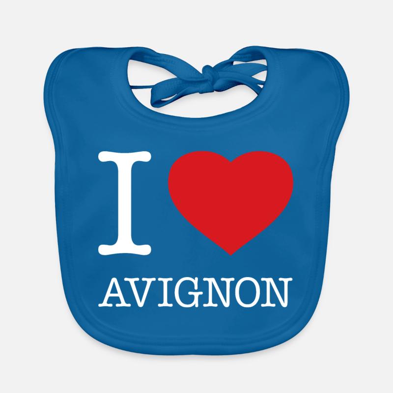 J’ADORE AVIGNON Bavoir bio Bébé