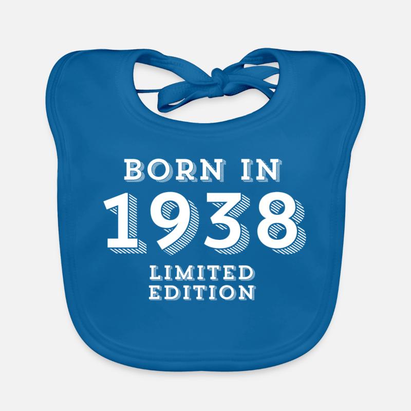 date de naissance, année de naissance, 86 ans Bavoir bio Bébé