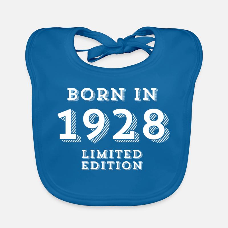 1928, date de naissance, année de naissance Bavoir bio Bébé