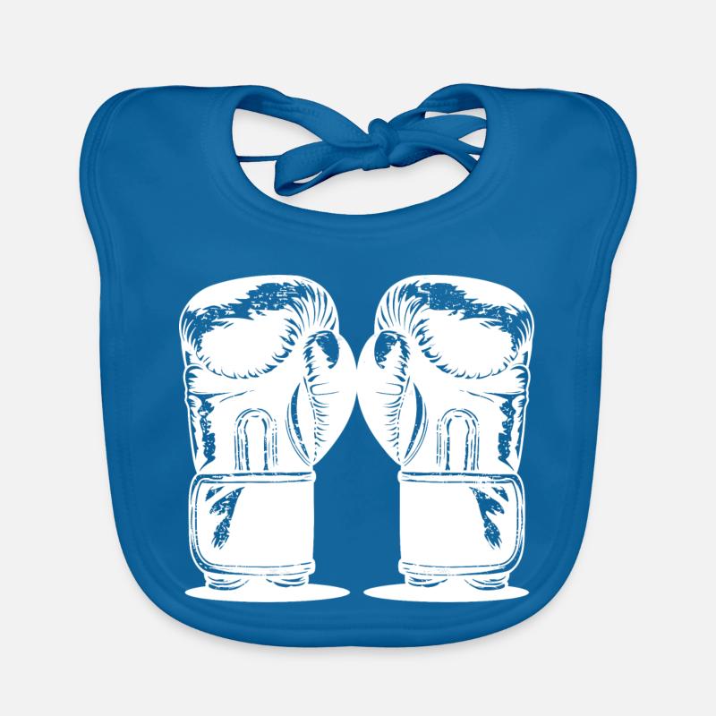 Boxing Organic Baby Bibs
