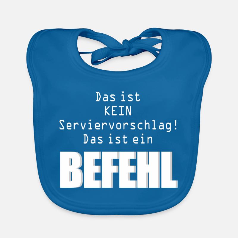 Befehl Humor Beruf oder Lehrerhumor Baby Bio-Lätzchen