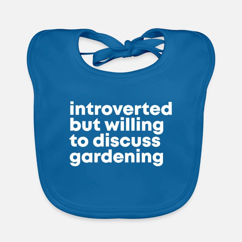 Gartenarbeit Baby Bio-Lätzchen