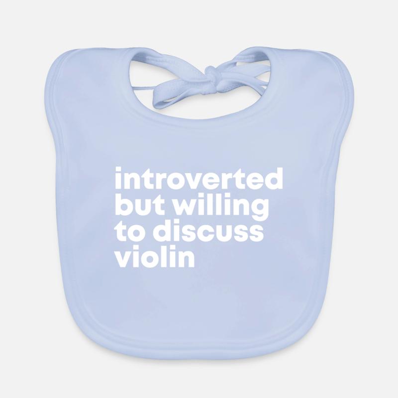 violon Bavoir bio Bébé