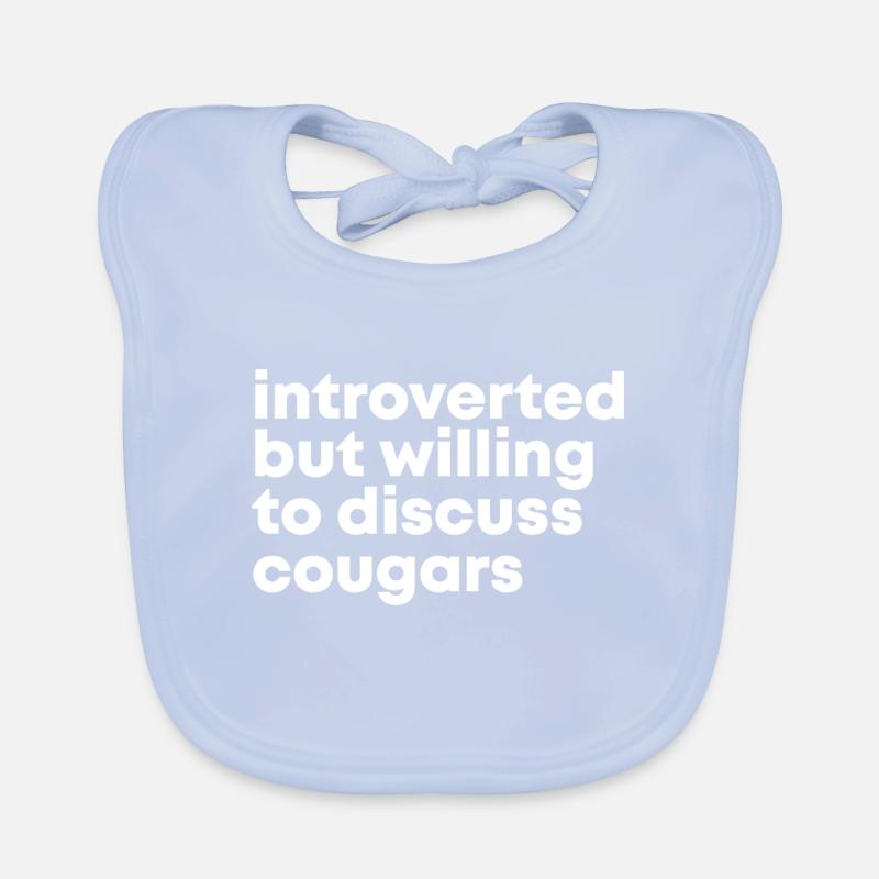 Cougar Cougar Cougar Baby Bio-Lätzchen