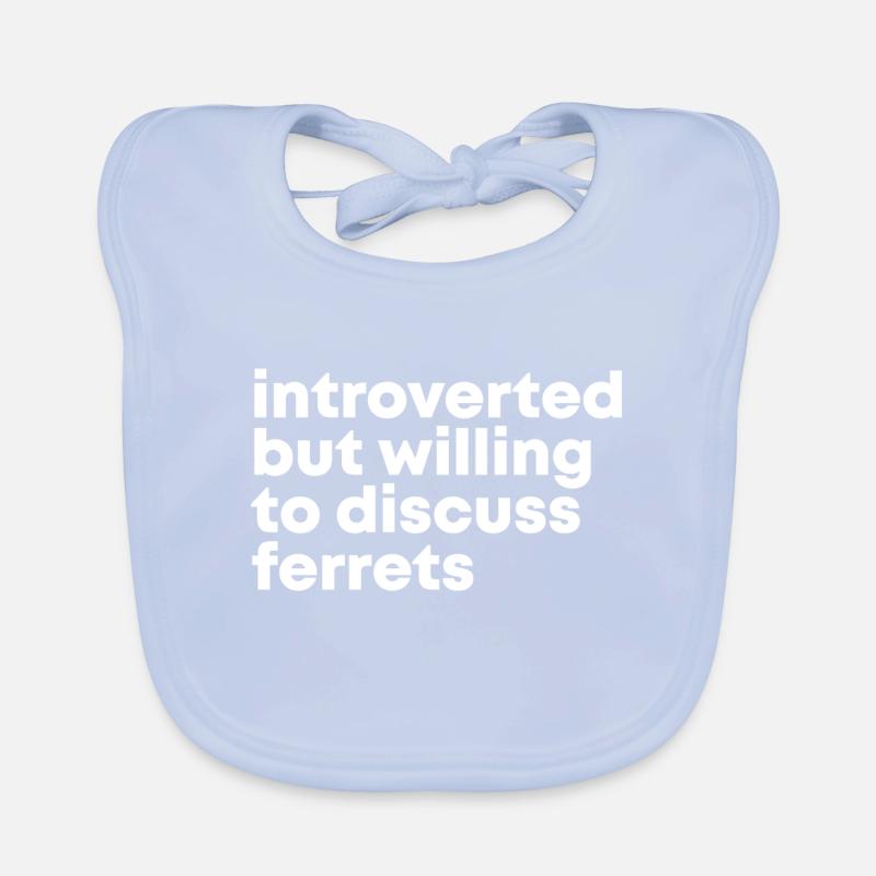 Frettchen Baby Bio-Lätzchen