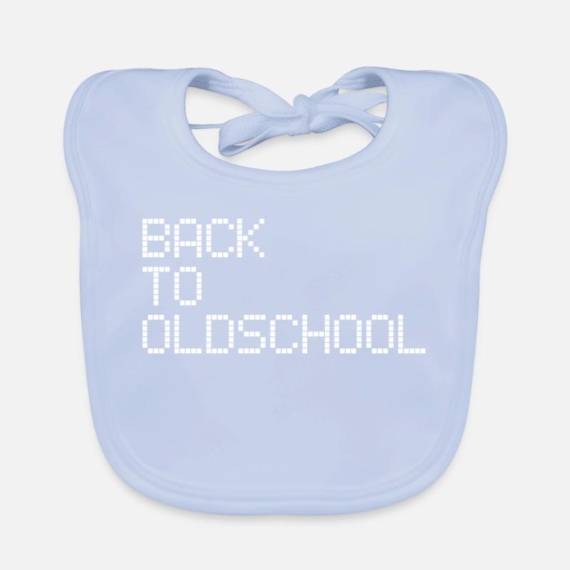 Vieille école Bavoir bio Bébé