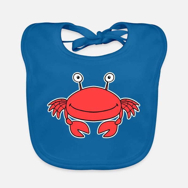 Crabe Crabe Bavoir bio Bébé