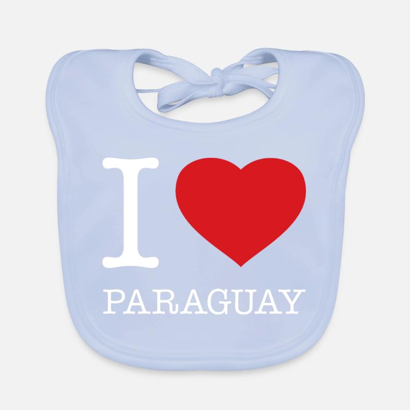 J’ADORE PARAGUAY Bavoir bio Bébé
