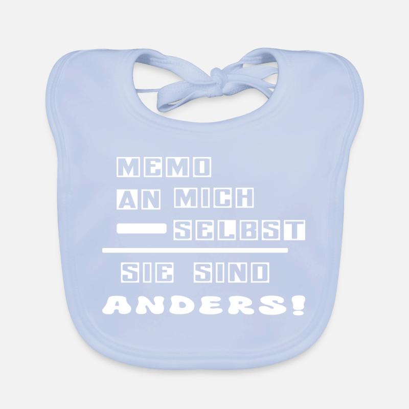 Sie sind anders ! Baby Bio-Lätzchen