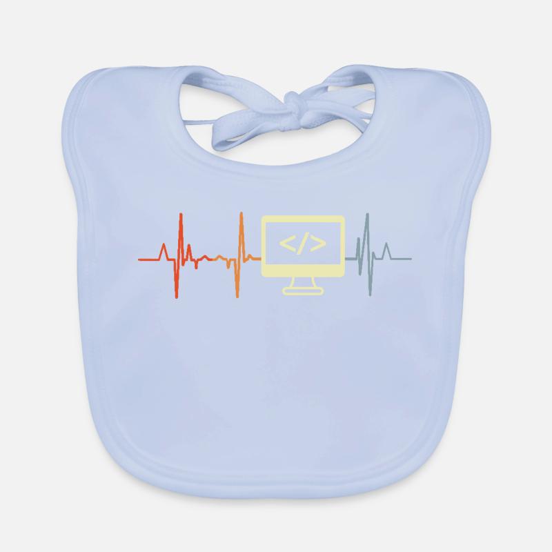 J’adore programmer Bavoir bio Bébé