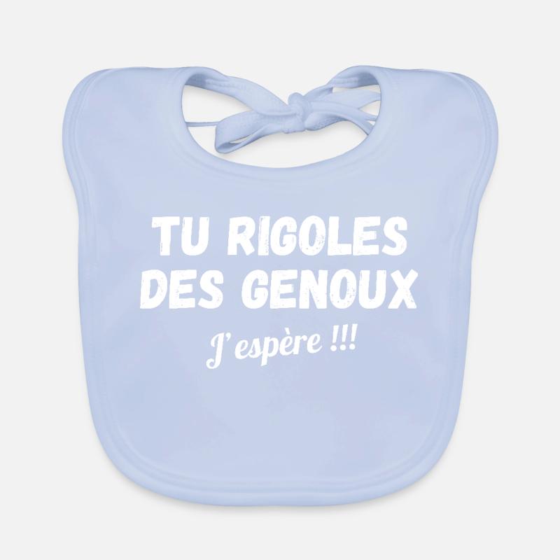 phrase drôles, citation, sarcasme Bavoir bio Bébé