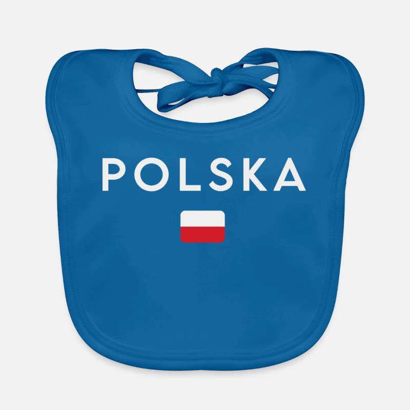 Flagge Polens, Polnischer Stolz Baby Bio-Lätzchen