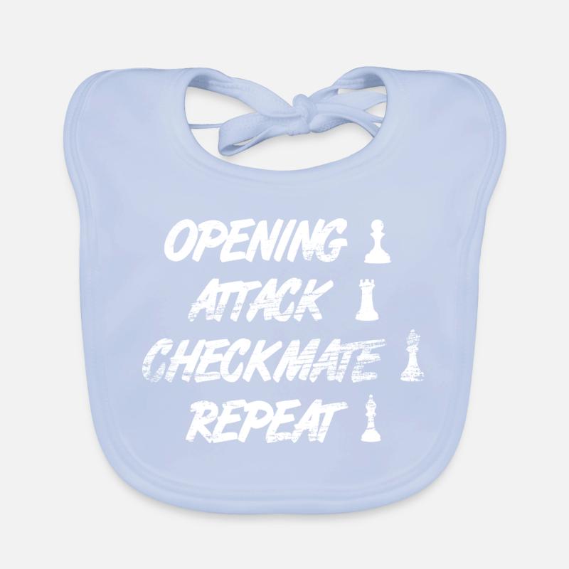 Techniques d’échecs Bavoir bio Bébé