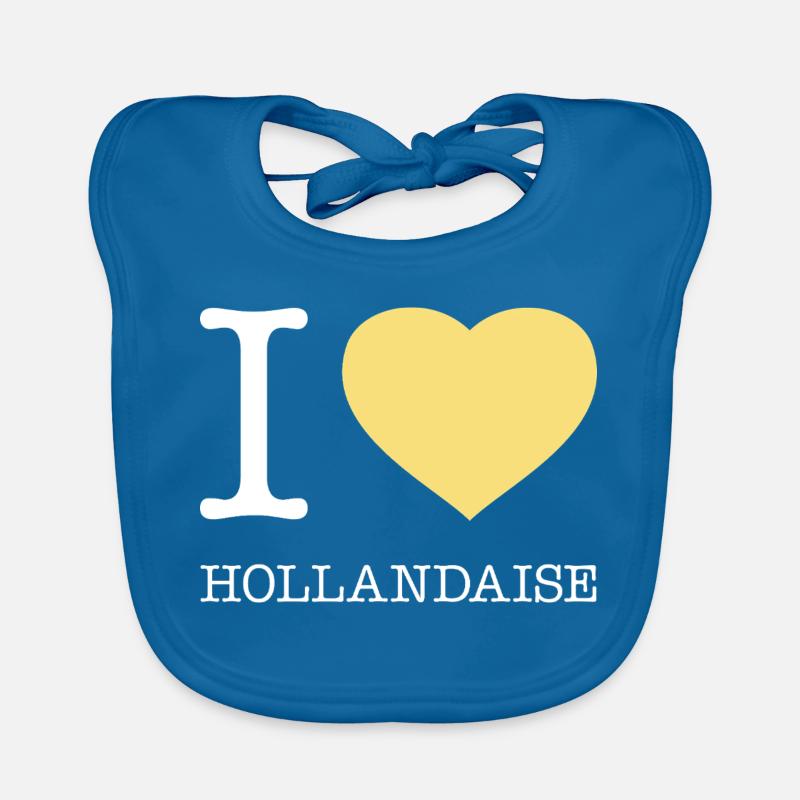 J’ADORE LA HOLLANDAISE Bavoir bio Bébé